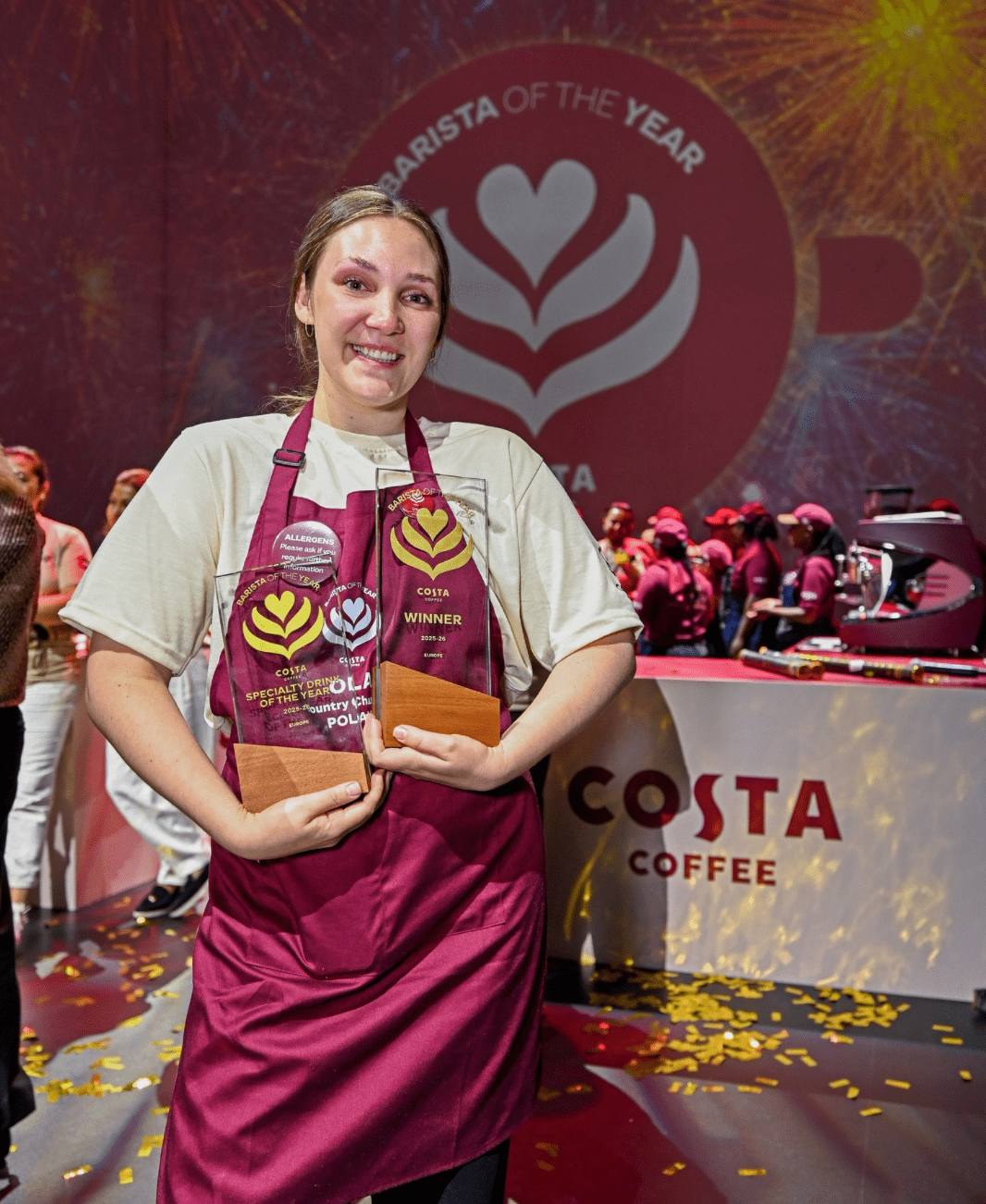 Olha Orlova z tytułem Barista of the Year 2025! | Costa Coffee